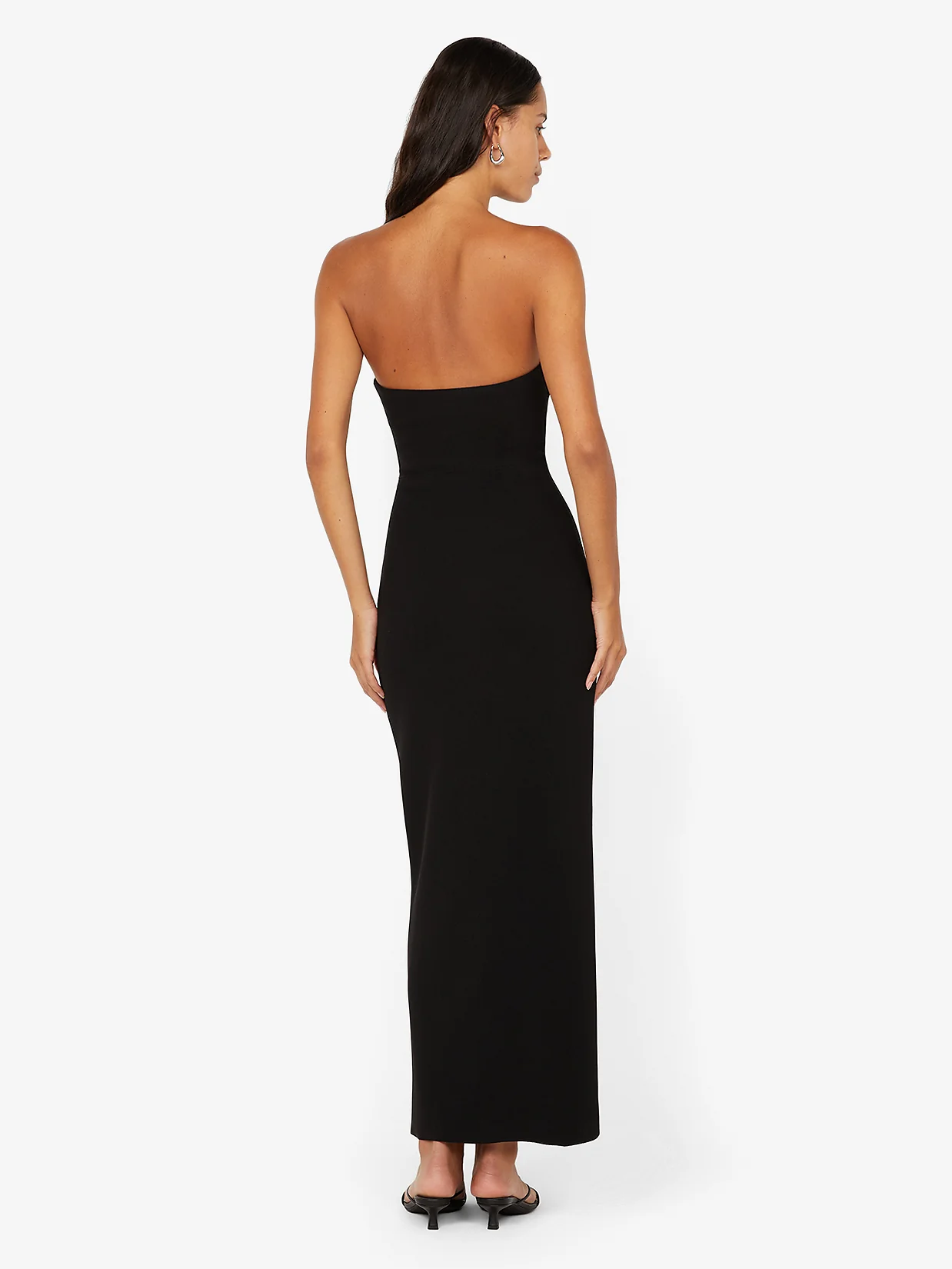 RAFI STRAPLESS DRESS - BLACK - Image 3