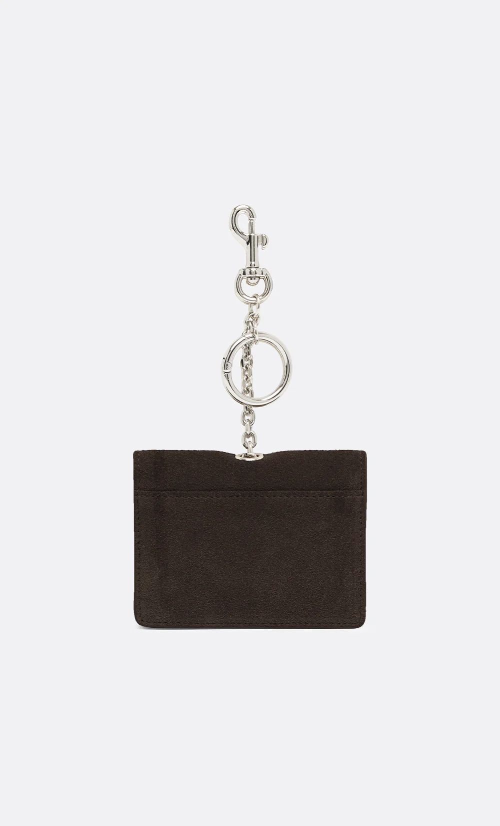 RHEA CARD HOLDER - CHOC SUEDE - Image 3
