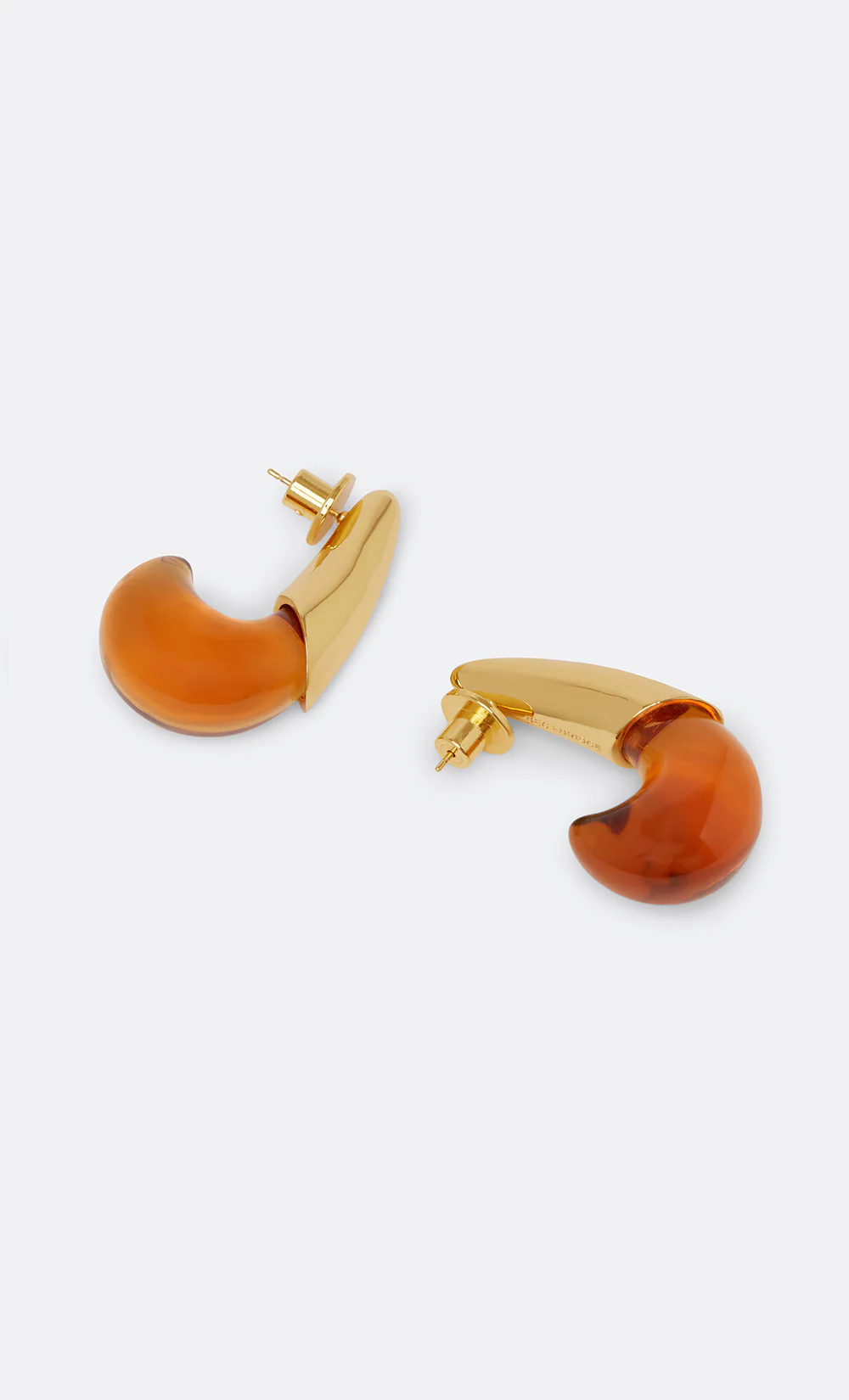 SABLE EARRING - AMBER/GOLD - Image 4