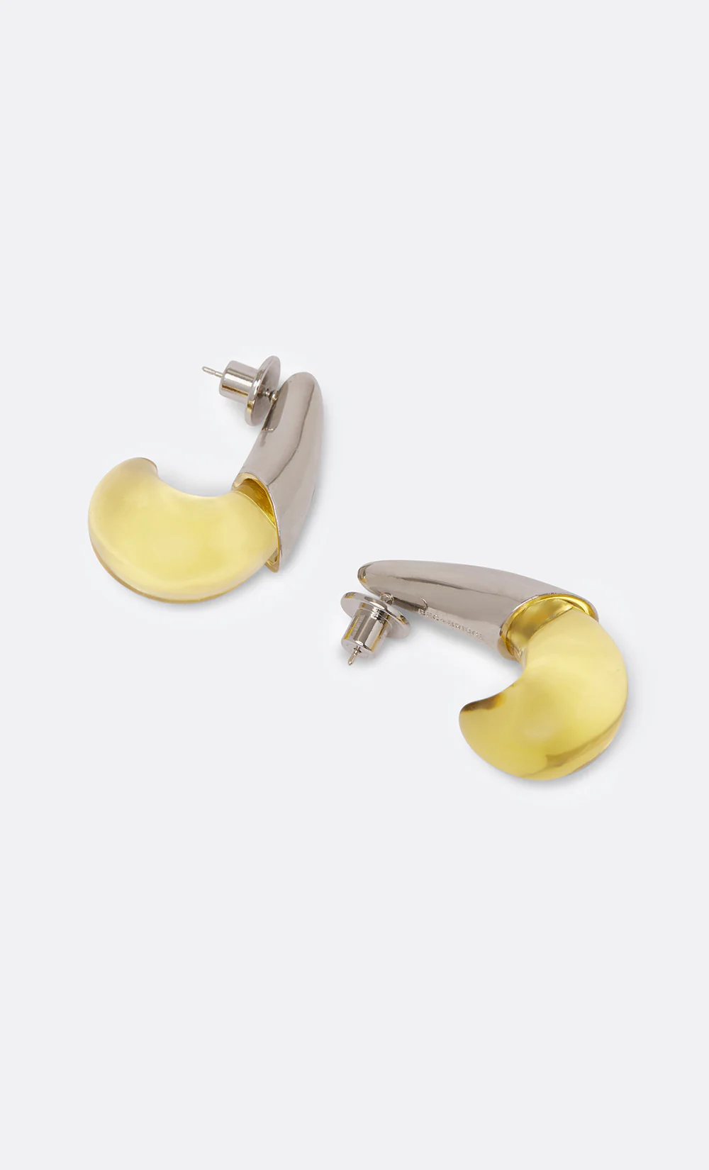 SABLE EARRING - CITRINE/SILVER - Image 4