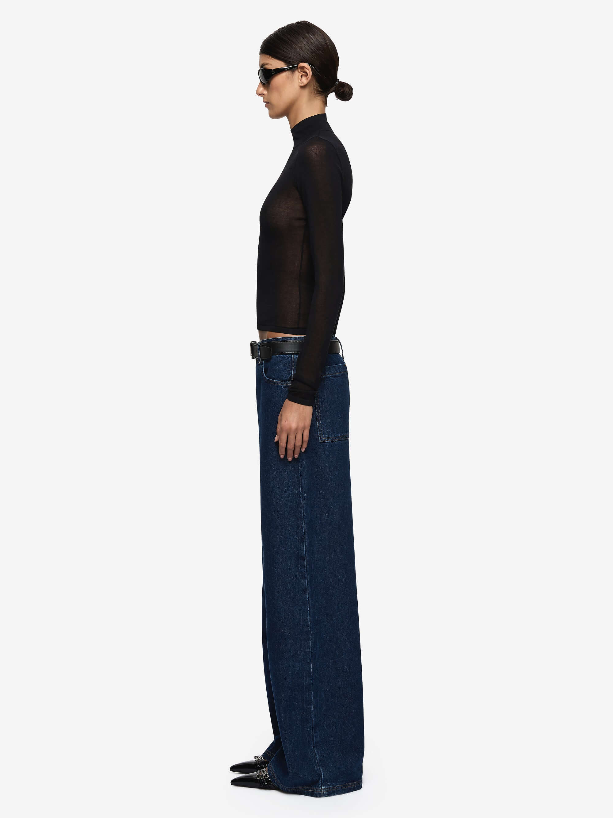 SACHA PANT - INDIGO - Image 4