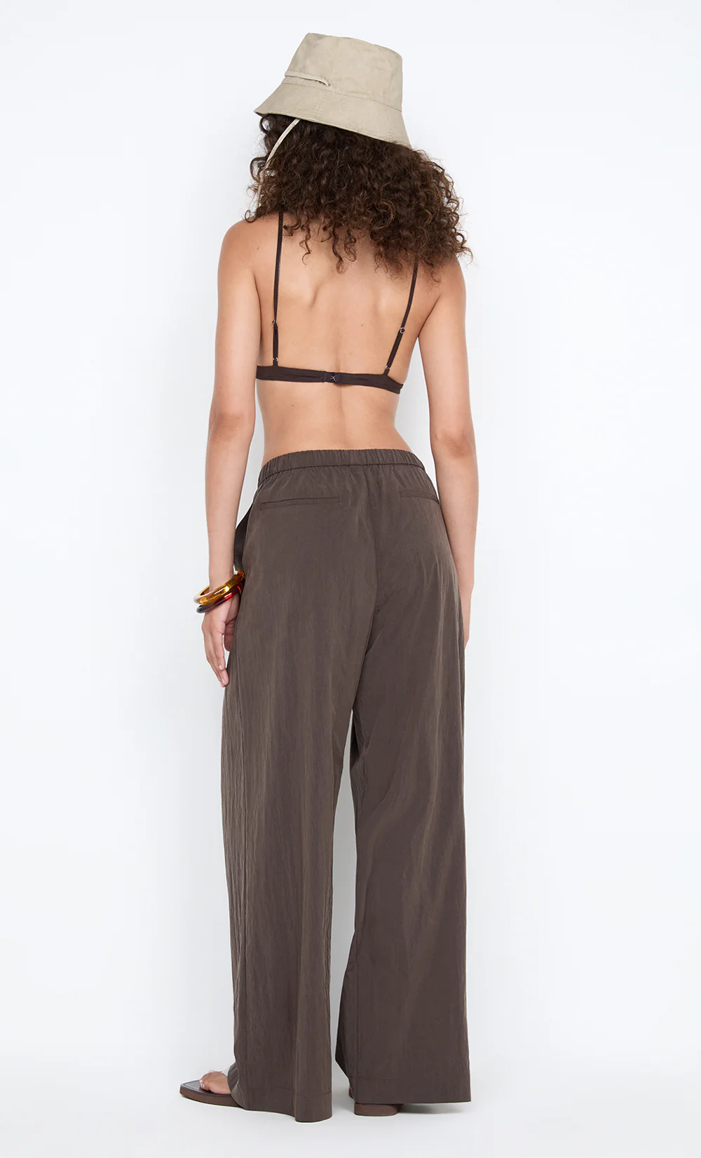 SADE PANT - CHOCOLATE - Image 6