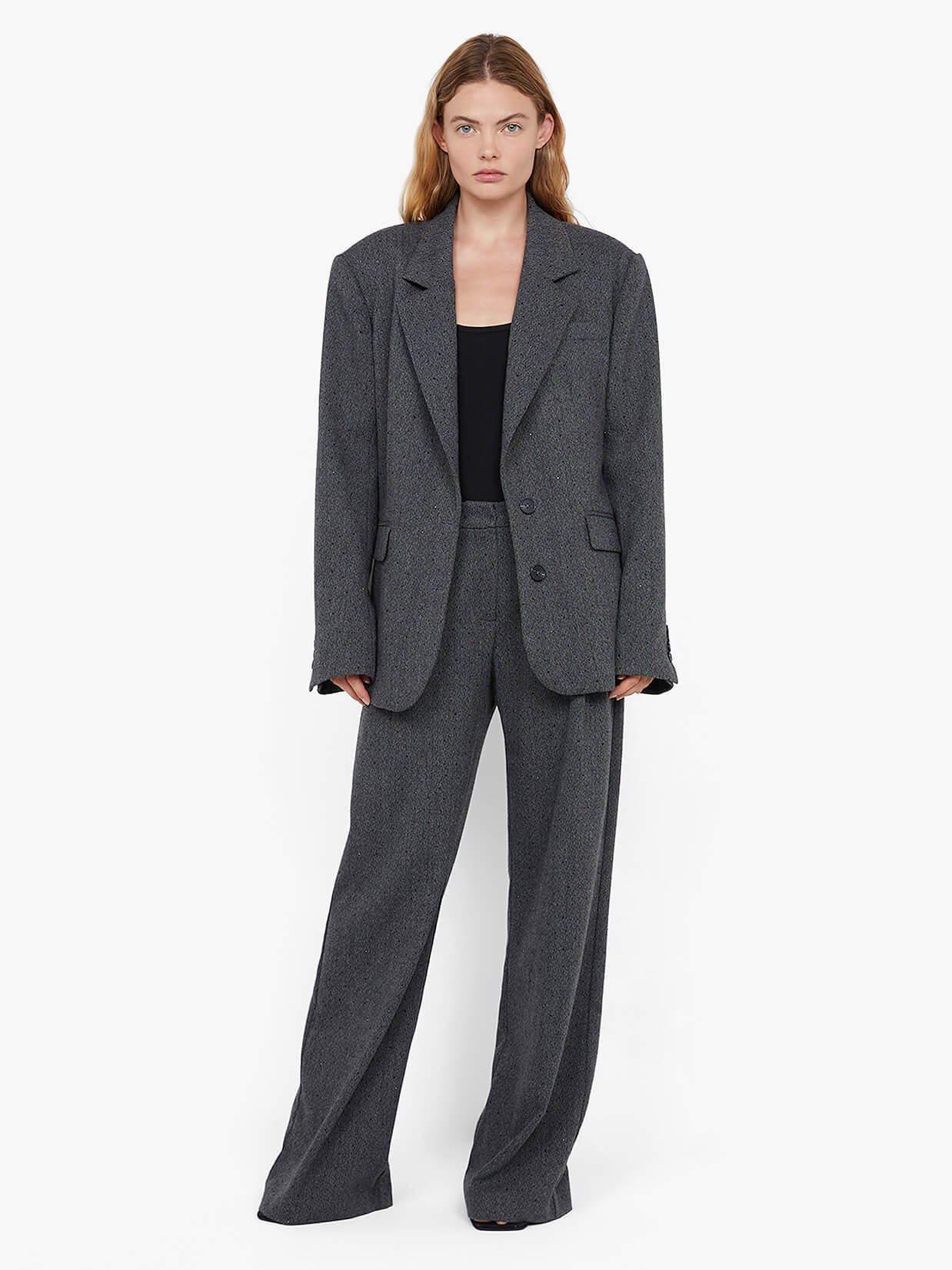 SHAE BLAZER - CHARCOAL