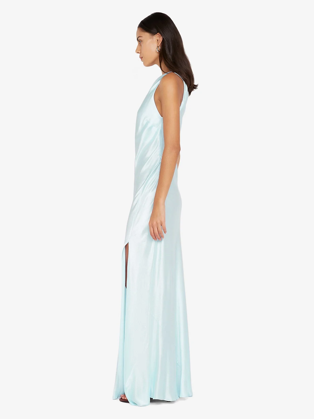 SOL ASYM DRESS - ARCTIC BLUE - Image 3