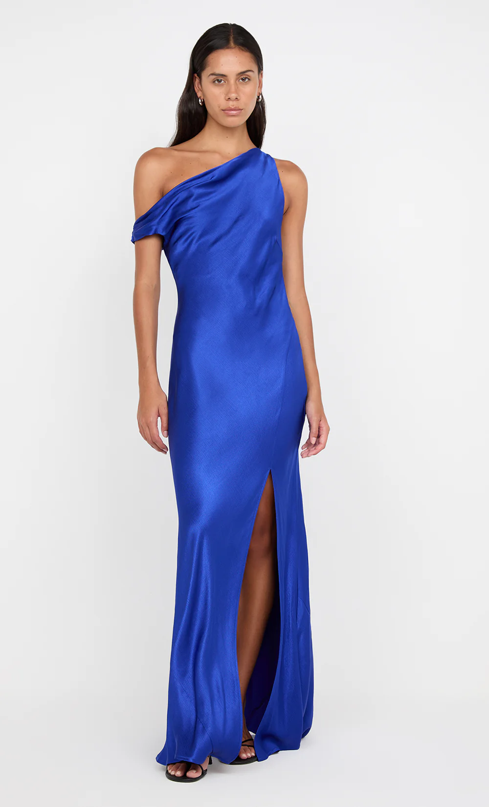SOL ASYM DRESS - MEDITERRANEAN BLUE - Image 5