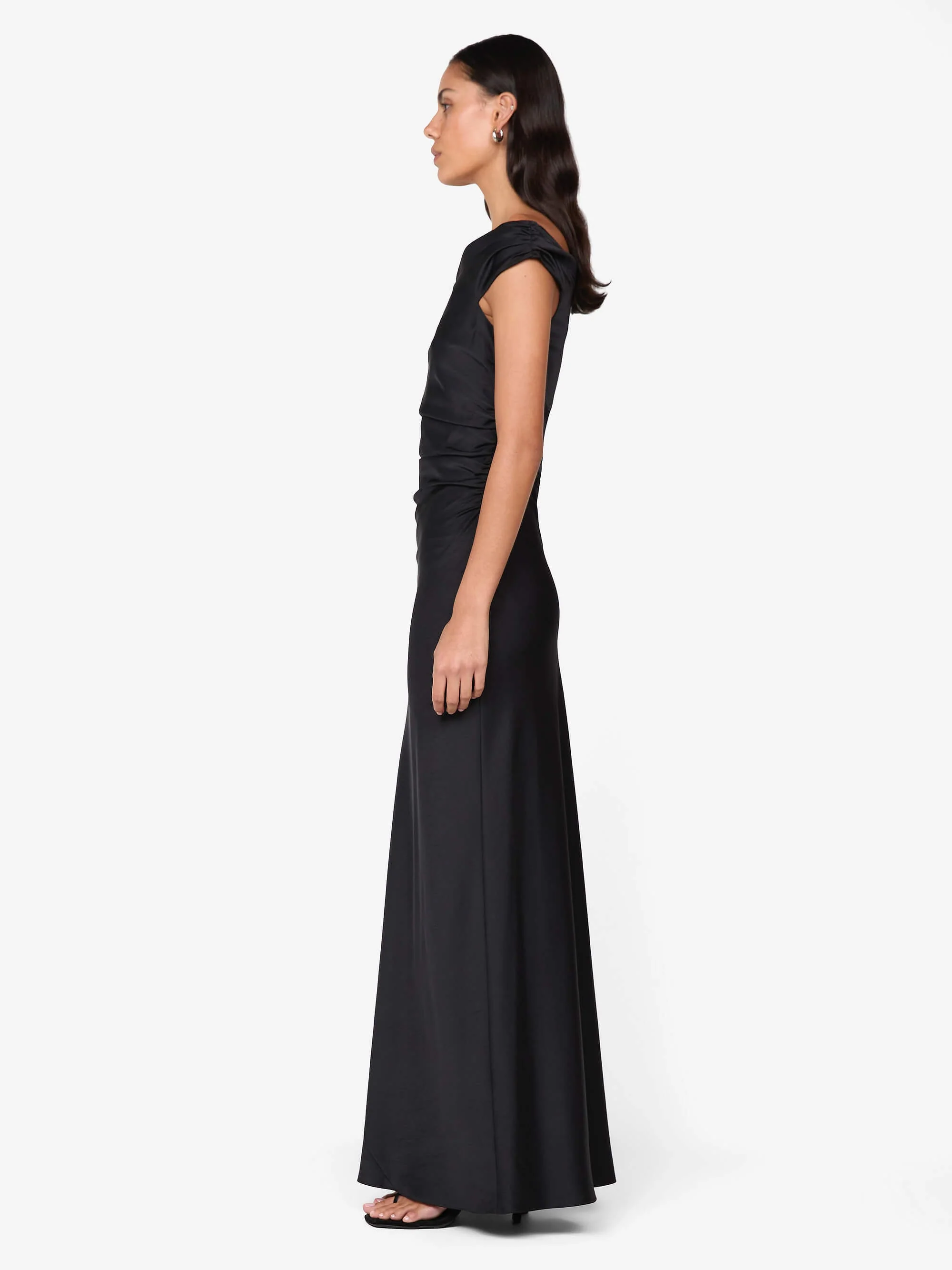 ETERNITY OFF SHOULDER MAXI - BLACK - Image 4