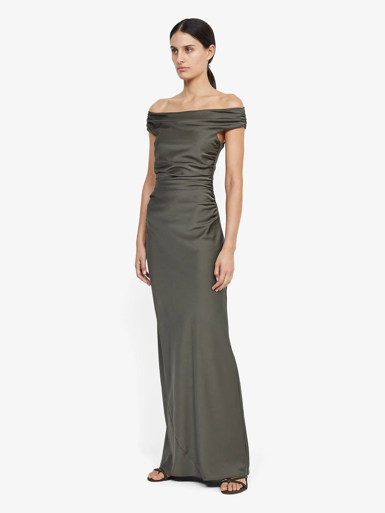 ETERNITY OFF SHOULDER MAXI - DARK WILLOW - Image 3