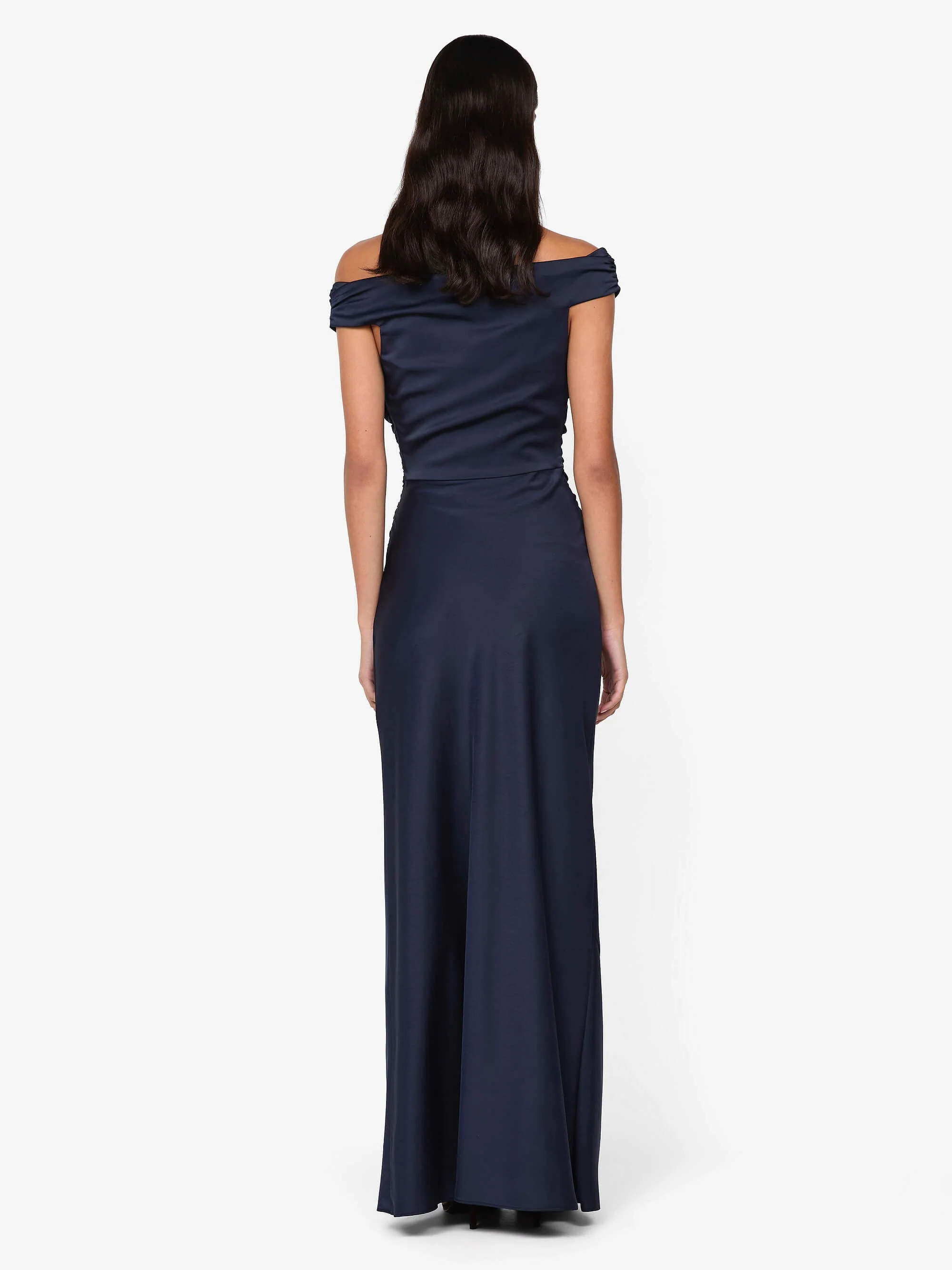 ETERNITY OFF SHOULDER MAXI - INK - Image 4