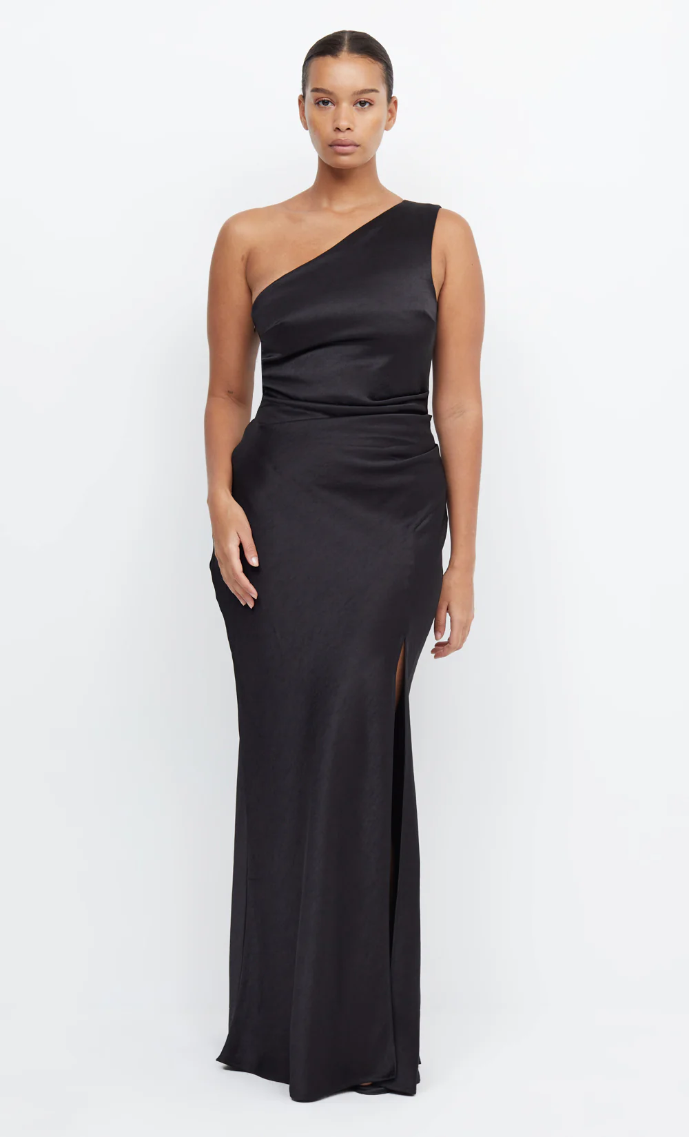 THE DREAMER ASYM DRESS - BLACK - Image 2