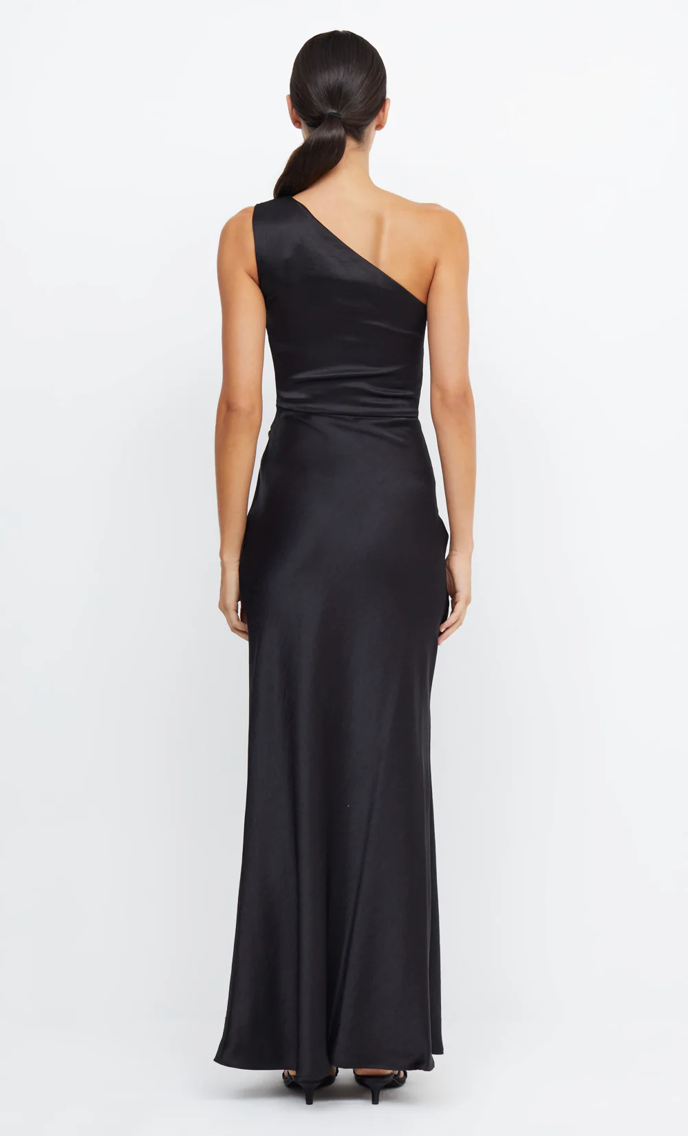 THE DREAMER ASYM DRESS - BLACK - Image 7