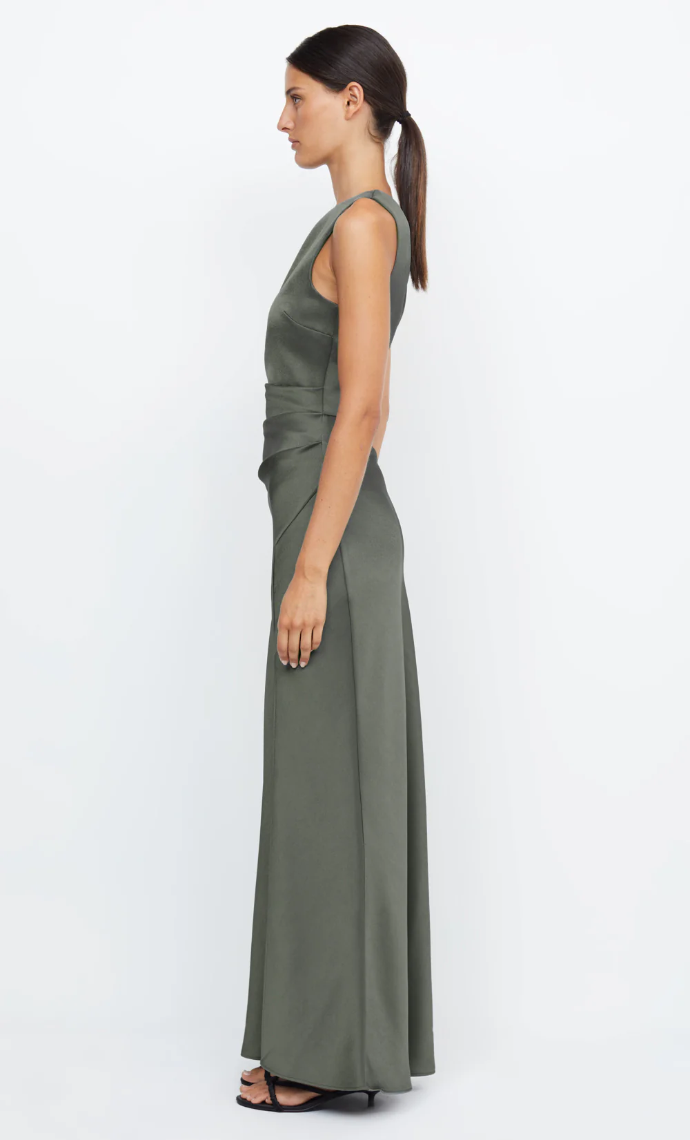 THE DREAMER ASYM DRESS - DARK WILLOW - Image 4