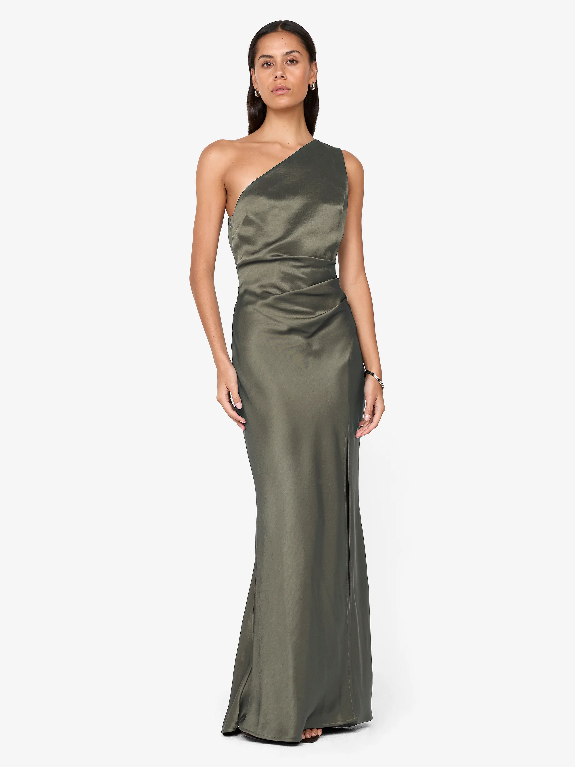 THE DREAMER ASYM DRESS - DK WILLOW - Image 4