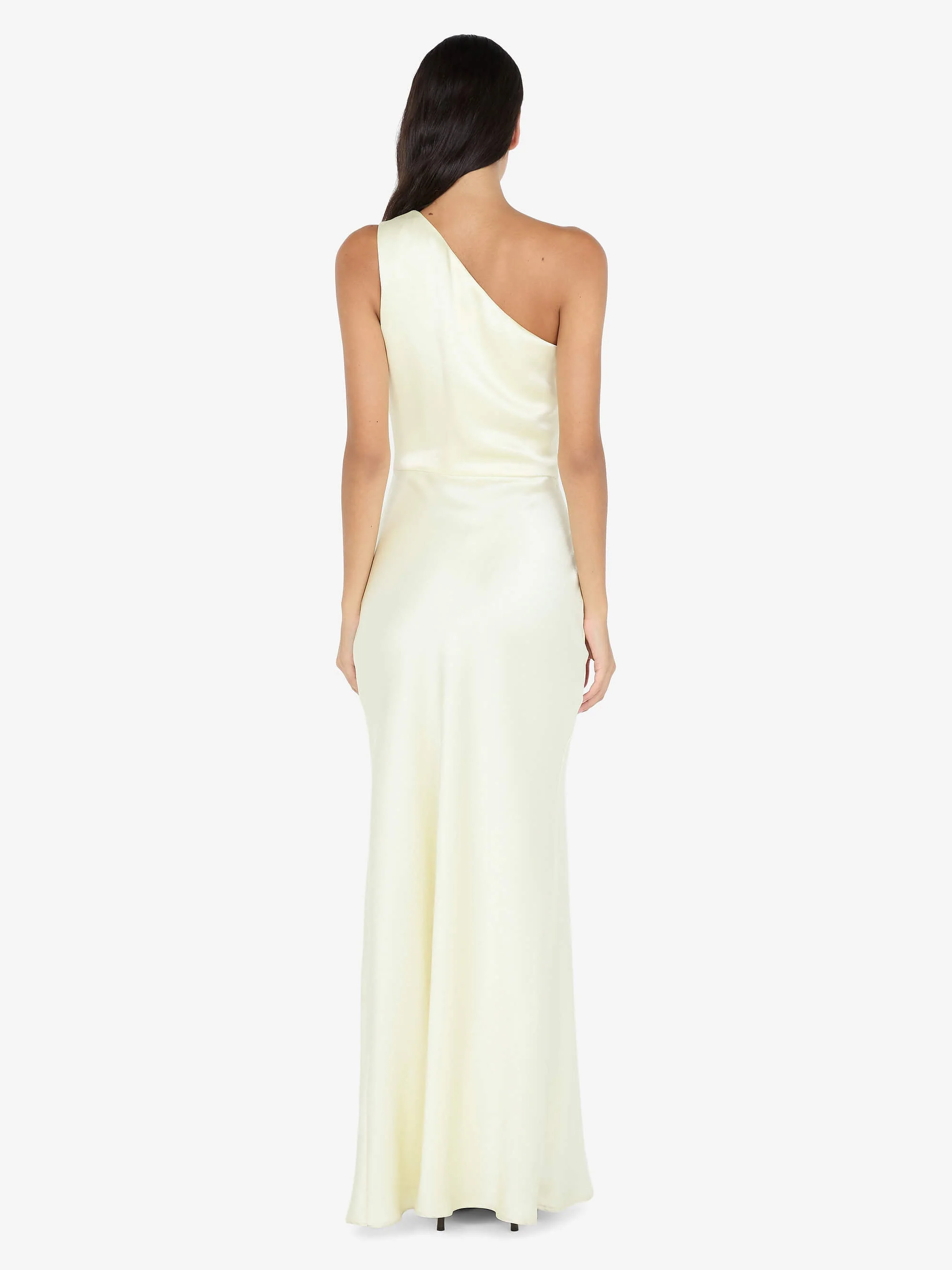 THE DREAMER ASYM DRESS - ICE YELLOW - Image 3