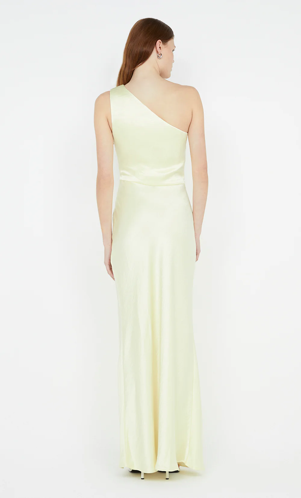 THE DREAMER ASYM DRESS - ICE YELLOW - Image 2