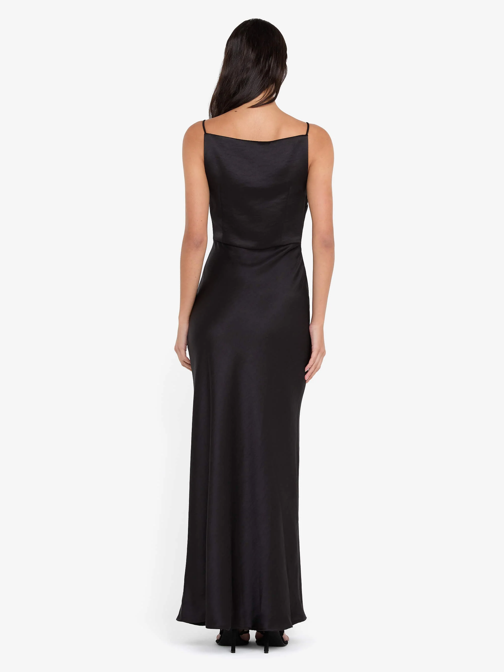 THE DREAMER MAXI DRESS - BLACK - Image 4