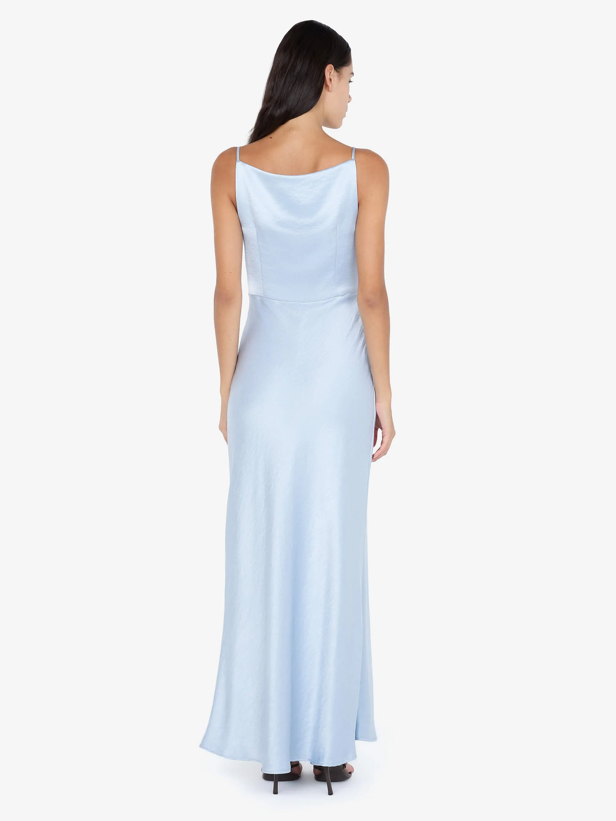 THE DREAMER MAXI DRESS - DUSTY BLUE - Image 4