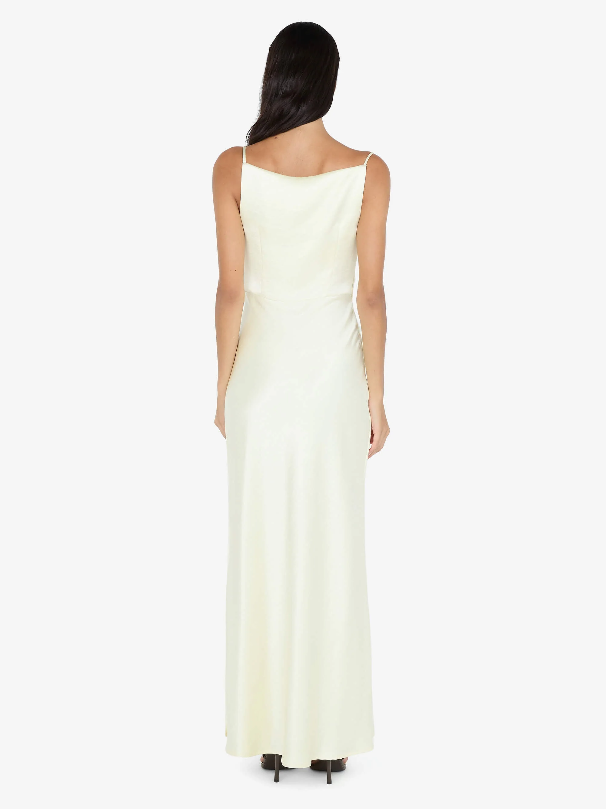 THE DREAMER MAXI DRESS - ICE YELLOW - Image 4