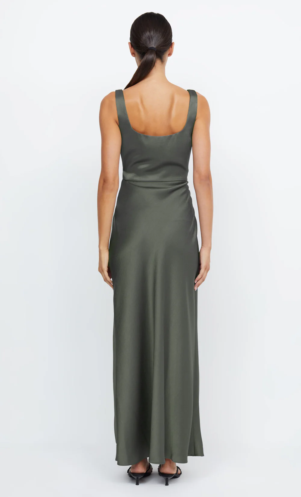 DREAMER SQUARE NECK DRESS - DARK WILLOW - Image 2