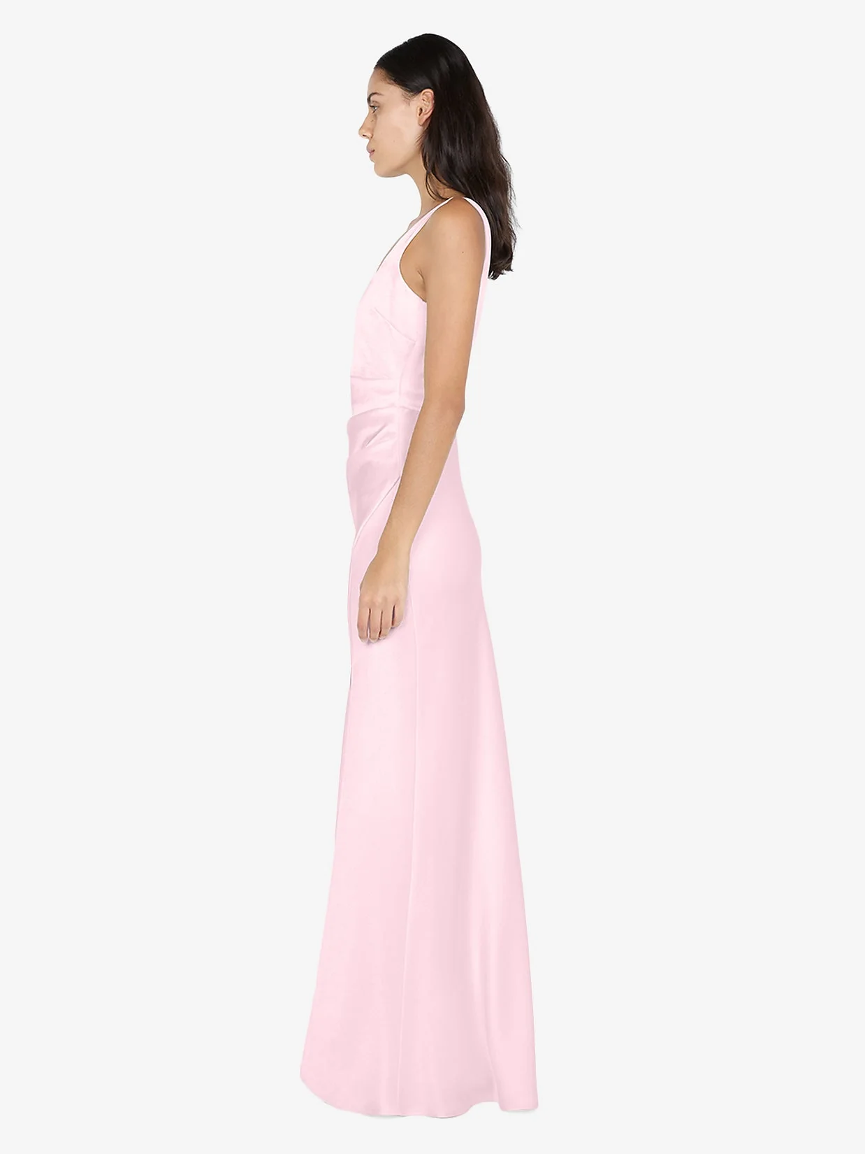 DREAMER SQUARE NECK DRESS - POWDER PINK - Image 3