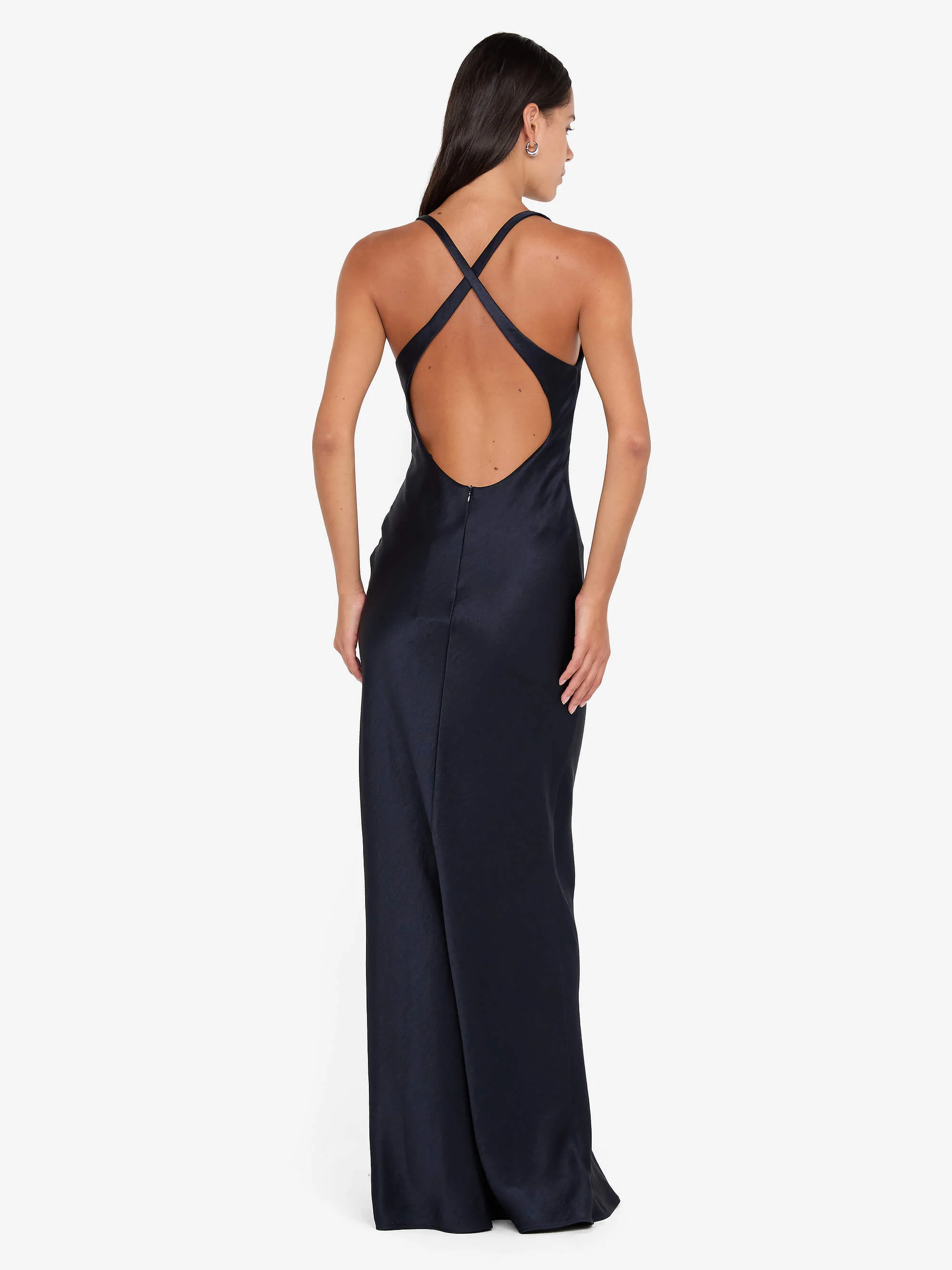 THE DREAMER V NECK DRESS - INK - Image 2
