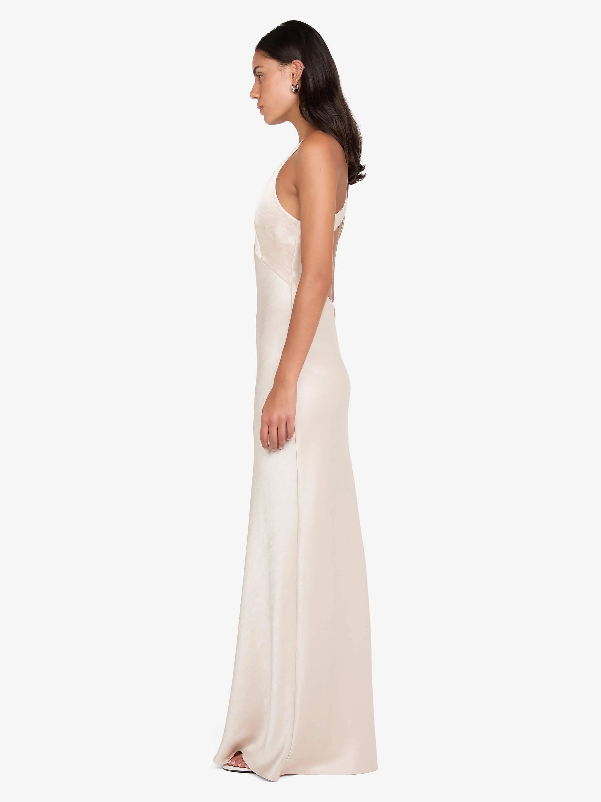THE DREAMER V NECK DRESS - SAND - Image 4