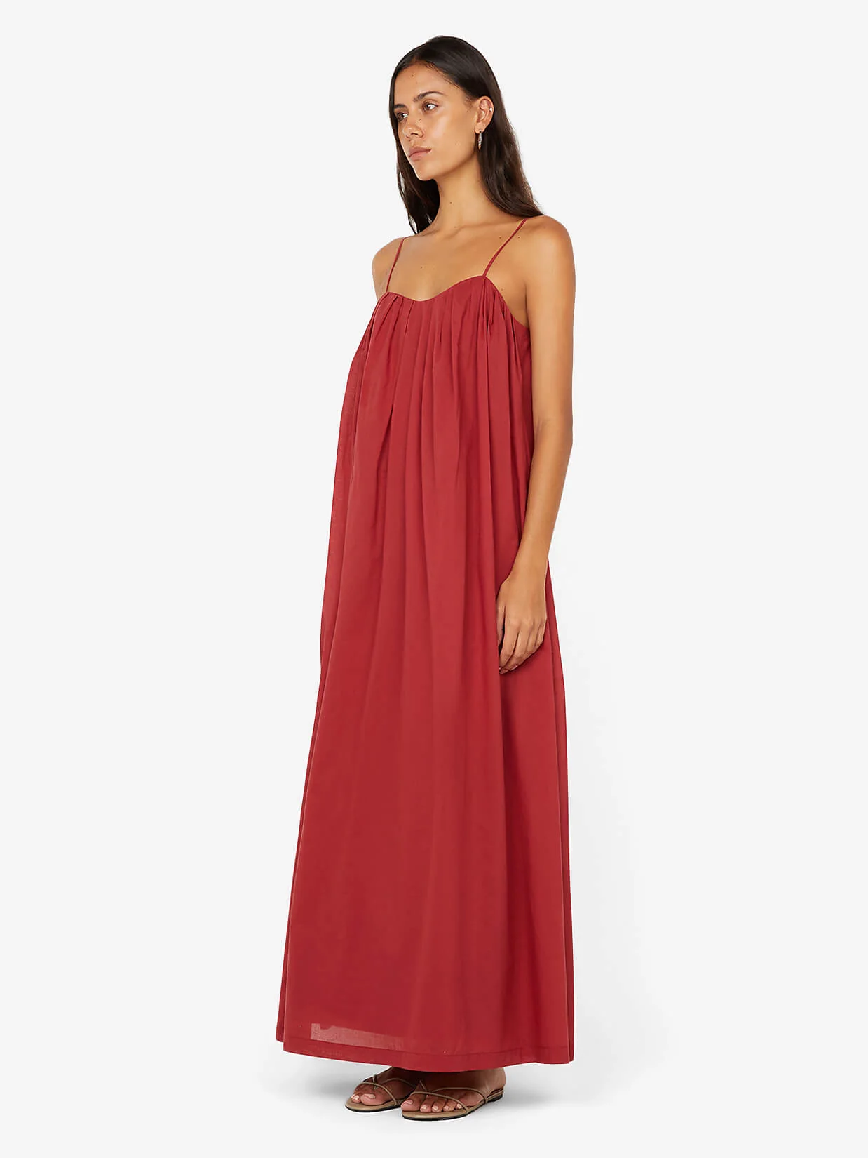 VIVIAN MAXI DRESS - CHERRY - Image 2