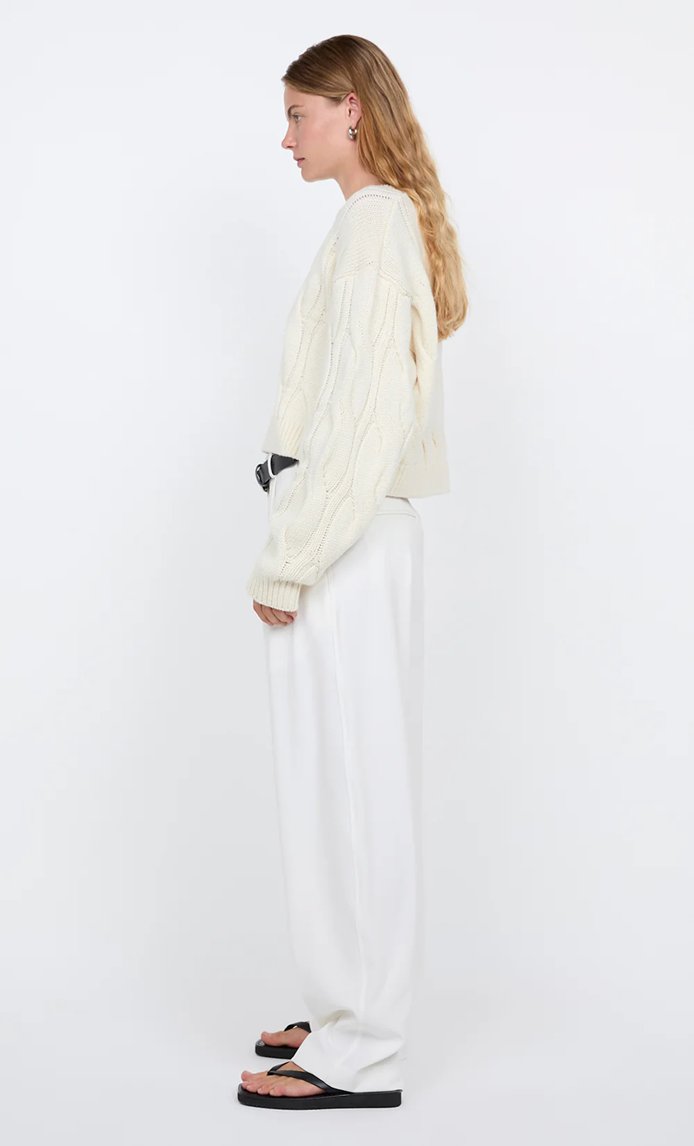 WHITNEY CABLE JUMPER - IVORY - Image 3